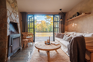 Designový interiér chalupy